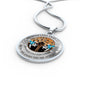 My Mind Still Talks To You Hummingbirds Wood Tree Of Life SP1909076 Luxury Necklace with Back Engraving