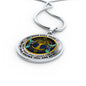 AG0608129 My Mind Still Talks To You Hummingbirds Gold Celtic Knot Tree Of Life Luxury Necklace with Back Engraving