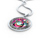 AG2108056 My Mind Still Talks To You Hummingbirds Tie Dye Tree Of Life Luxury Necklace with Back Engraving