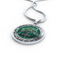 AG1308061 My Mind Still Talks To You Hummingbirds Tree Of Life Luxury Necklace with Back Engraving