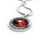 AG2208052 My Mind Still Talks To You Red Cradinals Tree Of Life Meditation Luxury Necklace with Back Engraving