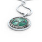 AG1308059 My Mind Still Talks To You Hummingbirds Tree Of Life Luxury Necklace with Back Engraving