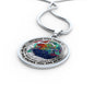 AG2008060 My Mind Still Talks To You Hummingbirds Tree Of Life Luxury Necklace with Back Engraving