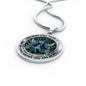 AG2008059 My Mind Still Talks To You Hummingbirds Tree Of Life Luxury Necklace with Back Engraving
