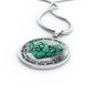 SP0109051 Mind Still Talks To You Hummingbirds Broken Heart Of Rocks Luxury Necklace with Back Engraving