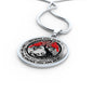 AG0408063 My Mind Still Talks To You Red Cardinals Black Tree Of Life And Moon Luxury Necklace with Back Engraving