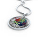 AG2008049 My Mind Still Talks To You Dragonflies Tree Of Life Luxury Necklace with Back Engraving