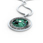 AG2208084 My Mind Still Talks To You Hummingbirds Tree Of Life Meditation Luxury Necklace with Back Engraving