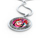 AG2108034 My Mind Still Talks To You Red Cardinals Tie Dye Tree Of Life Luxury Necklace with Back Engraving