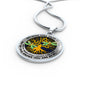 AG0608096 My Mind Still Talks To You Golden Dragonflies Gold Celtic Knot Tree Of Life And Galaxy Luxury Necklace with Back Engraving