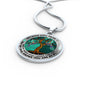 AG1308064 My Mind Still Talks To You Hummingbirds Tree Of Life Luxury Necklace with Back Engraving