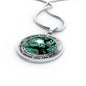 AG2208075 My Mind Still Talks To You Hummingbirds Tree Of Life Meditation Luxury Necklace with Back Engraving