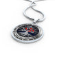 AG0608078 My Mind Still Talks To You Red Cardinals Silver Celtic Knot Tree Of Life And Galaxy Luxury Necklace with Back Engraving