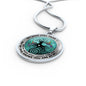 AG2108053 My Mind Still Talks To You Hummingbirds Tree Of Life Luxury Necklace with Back Engraving