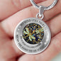 My Mind Still Talks To You Dragonflies Titan Tree Of Life SP1909059 Luxury Necklace with Back Engraving