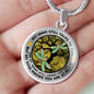 AG1308050 My Mind Still Talks To You Dragonflies Tree Of Life Luxury Necklace with Back Engraving