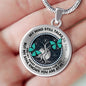 JL2207012 My Mind Turquoise Butterflies Black Tree Of Life Luxury Necklace with Back Engraving