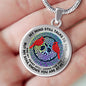 AG0408071 My Mind Still Talks To You Red Cardinals Metal Celtic Knot Tree Of Life And Galaxy Luxury Necklace with Back Engraving