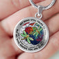 AG2008049 My Mind Still Talks To You Dragonflies Tree Of Life Luxury Necklace with Back Engraving