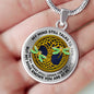 AG0608109 My Mind Still Talks To You Golden Dragonflies Gold Celtic Knot Tree Of Life Luxury Necklace with Back Engraving