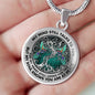 AG2208078 My Mind Still Talks To You Hummingbirds Silver Tree Of Life Luxury Necklace with Back Engraving