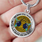 AG0608138 My Mind Still Talks To You Hummingbirds Gold Celtic Knot Tree Of Life Luxury Necklace with Back Engraving