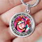 AG2108034 My Mind Still Talks To You Red Cardinals Tie Dye Tree Of Life Luxury Necklace with Back Engraving