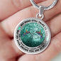AG1308062 My Mind Still Talks To You Hummingbirds Tree Of Life Luxury Necklace with Back Engraving
