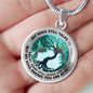 AG1508035 My Mind Still Talks To You Hummingbirds Tree Of Life Luxury Necklace with Back Engraving