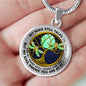 AG0608123 My Mind Still Talks To You Golden Dragonflies Gold Moon Tree Of Life And Galaxy Luxury Necklace with Back Engraving