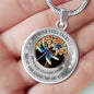 My Mind Still Talks To You Blue Dragonflies Wood Tree Of Life SP1909055 Luxury Necklace with Back Engraving