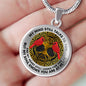 AG0408073 My Mind Still Talks To You Red Cardinals Gold Celtic Knot Tree Of Life Luxury Necklace with Back Engraving