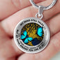 B070604 My Mind Still Talks To You Turquoise Butterflies Luxury Necklace with Back Engraving