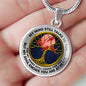 AG0608094 My Mind Still Talks To You Red Cardinals Gold Moon Tree Of Life And Galaxy Luxury Necklace with Back Engraving