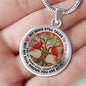 AG1308039 My Mind Still Talks To You Red Cardinals Tree Of Life Luxury Necklace with Back Engraving