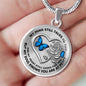 B0708103 My Mind Still Talks To You Pink Butterflies Silver Rose And Heart Shape Luxury Necklace with Back Engraving