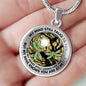 AG2208064 My Mind Still Talks To You Dragonflies Tree Of Life Meditation Luxury Necklace with Back Engraving