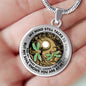 AG2208065 My Mind Still Talks To You Dragonflies Tree Of Life Meditation Luxury Necklace with Back Engraving