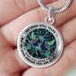 AG2008059 My Mind Still Talks To You Hummingbirds Tree Of Life Luxury Necklace with Back Engraving