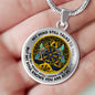 AG1208037 My Mind Still Talks To You Hummingbirds Gold Celtic Tree Of Life Luxury Necklace with Back Engraving