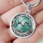 AG1308059 My Mind Still Talks To You Hummingbirds Tree Of Life Luxury Necklace with Back Engraving
