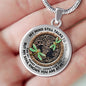 AG1208031 My Mind Still Talks To You Dragonflies Rose Gold Tree Of Life Luxury Necklace with Back Engraving