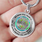 JL1407004 My Mind Still Talks To You Red Dragonfly Opal Silver Tree Of Life Luxury Necklace with Back Engraving