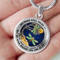 AG2108047 My Mind Still Talks To You Dragonflies Tree Of Life Luxury Necklace with Back Engraving