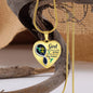 Hummingbird God Has You Memorial Heart Pendant Necklace HNLVBC0014