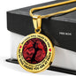 AG1308038 My Mind Still Talks To You Red Cardinals Tree Of Life Luxury Necklace with Back Engraving