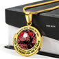 AG2208050 My Mind Still Talks To You Red Cardinals Tree Of Life Meditation Luxury Necklace with Back Engraving