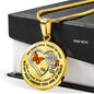 B0708033 My Mind Still Talks To You Orange Butterflies Silver Rose And Heart Shape Luxury Necklace with Back Engraving
