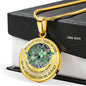My Mind Still Talks To You Green Hummingbirds Tree Of Life SP2209021 Luxury Necklace with Back Engraving
