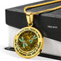 AG2208062 My Mind Still Talks To You Dragonflies Gold Tree Of Life Luxury Necklace with Back Engraving